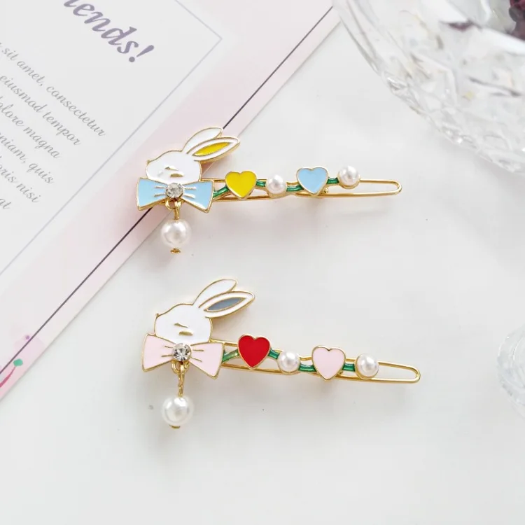 Летние заколки для волос маленьких девочек французские Детские аксессуары