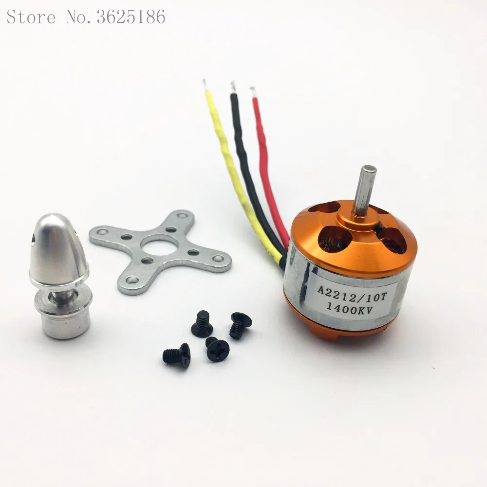 1 шт. Новый Мультикоптер xxd A2212 930KV 1000KV 1400kv 2200kv 2540KV Rc бесщеточный двигатель для 4 оси