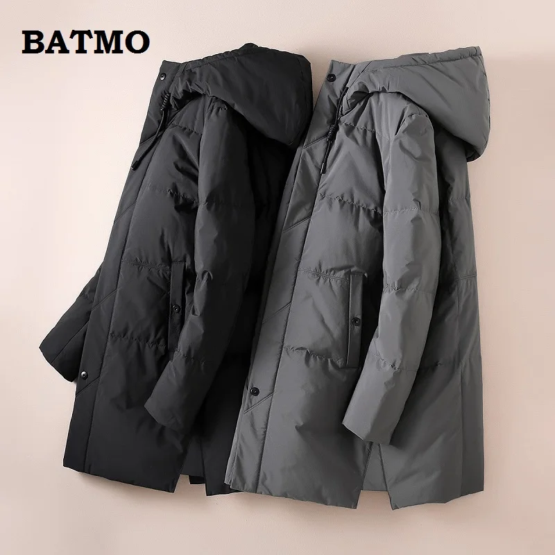 BATMO 2018 Новое поступление зимние высококачественные теплые мужские куртки с