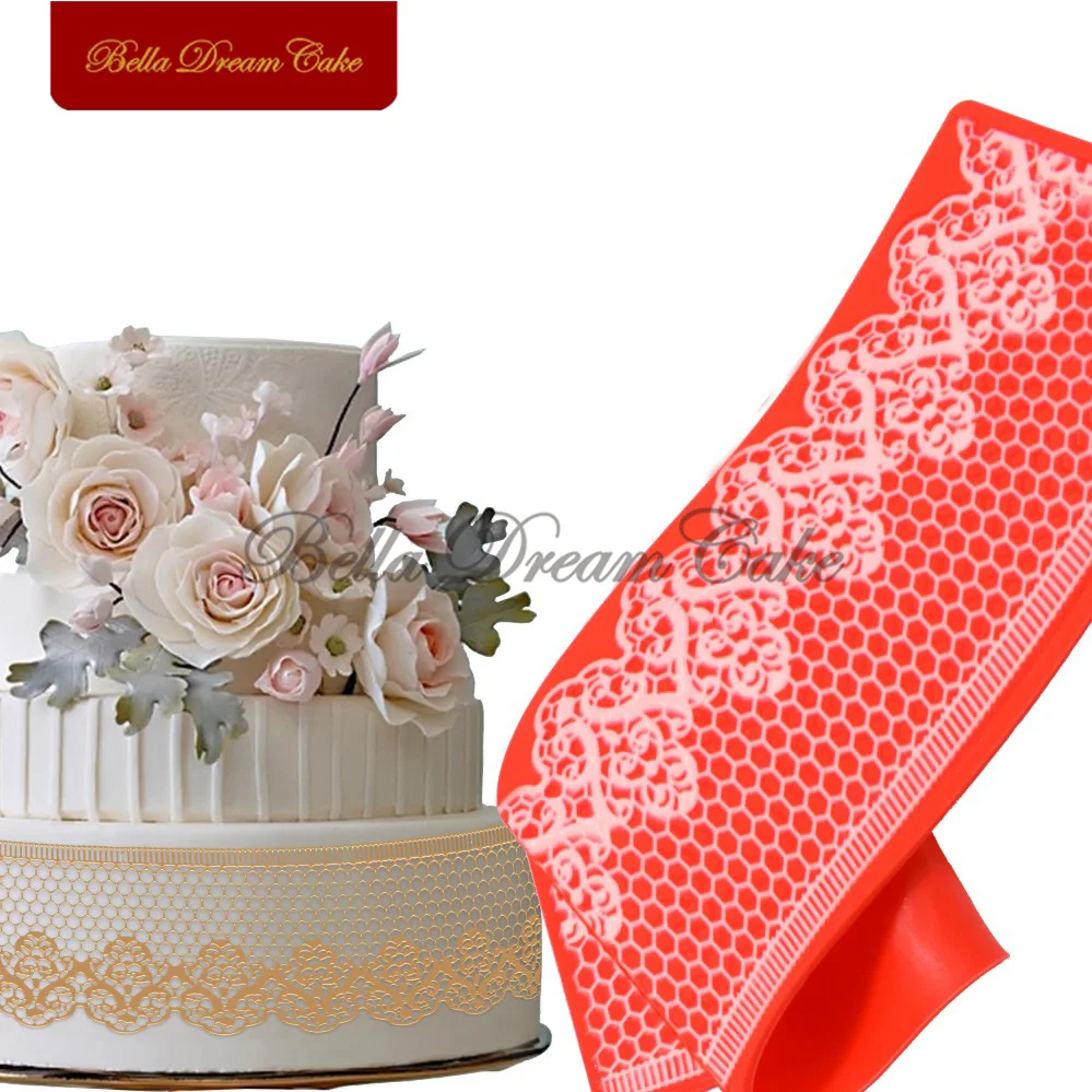 

Кружевной силиконовый коврик для торта AK ART KITCHENWARE
