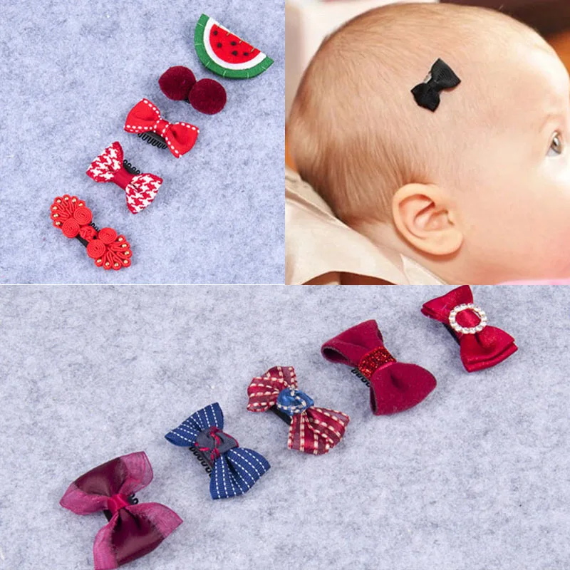 Заколки для волос с бантом маленьких девочек 5 шт./компл.|hair clip|crown hairpinkids crown |