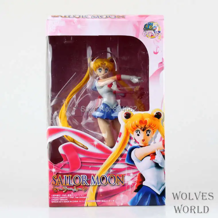 J. г Чен 20 см Сейлор Мун Figuarts фигурку Tamashi Наций с коробкой дети Игрушечные лошадки
