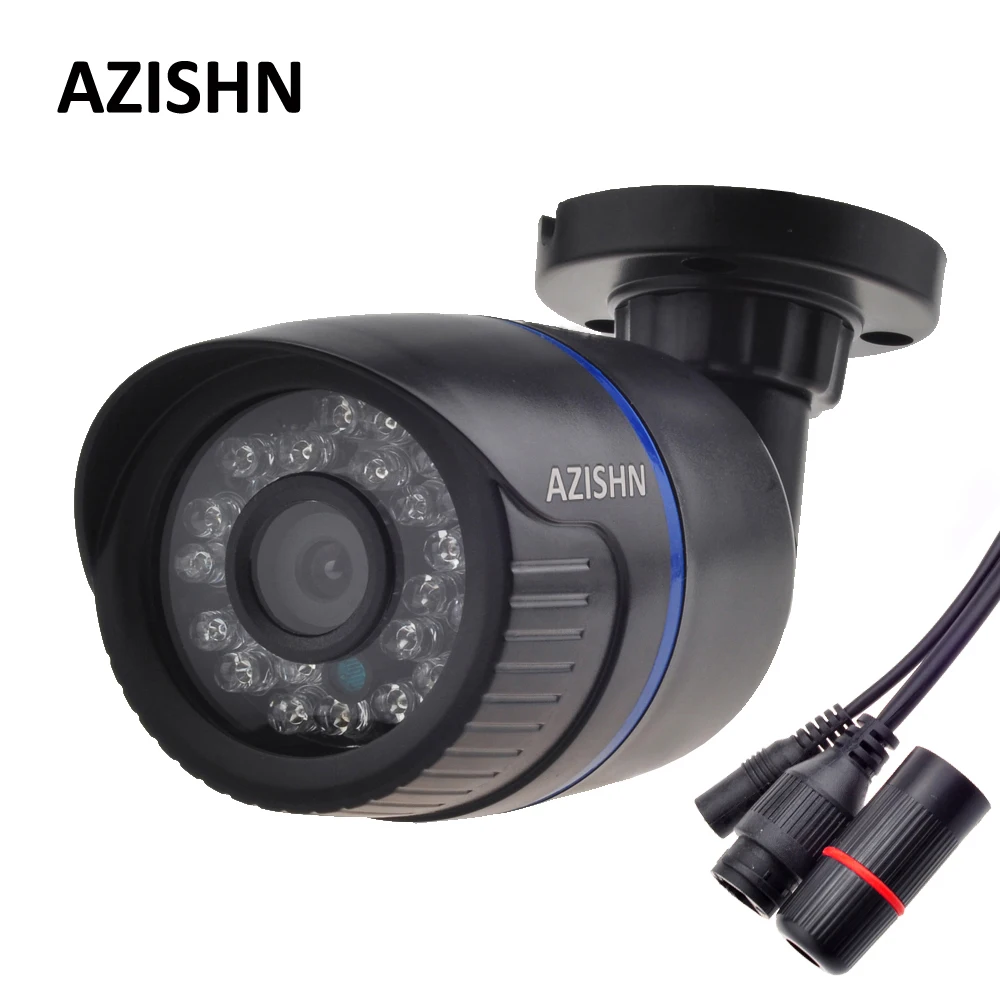 

IP-камера видеонаблюдения AZISHN, 1080P, 2 МП, DC 12 В/48 в