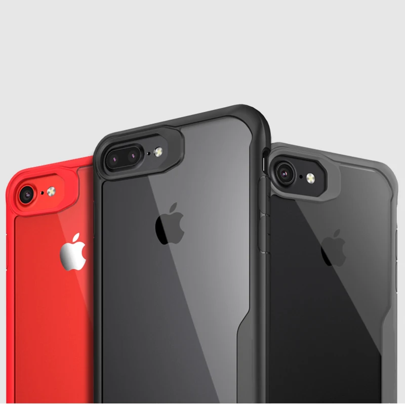 Чехол для iPhone 5 5s 6 6s 7 8 Plus X роскошная силиконовая рамка из ТПУ акриловая