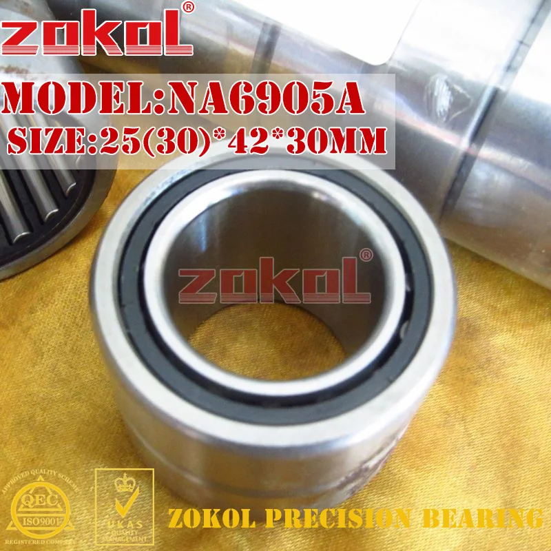 Игольчатый роликовый подшипник ZOKOL NA6905 A 25*42*30 мм RNA6905A 30*42*30 | Обустройство дома