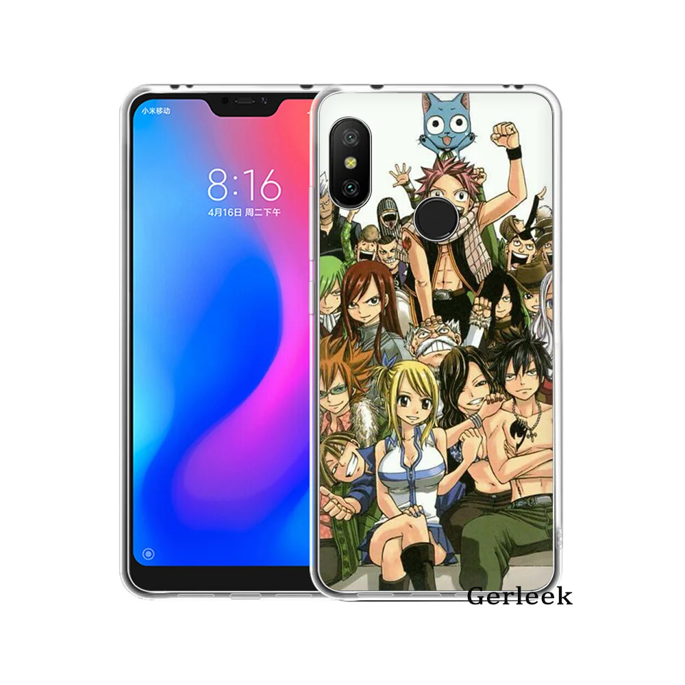 Мягкий ТПУ чехол для мобильного телефона с хвостом Феи Xiaomi Redmi Note 4 4A 5A 5 Plus 6 67 GO S2 6A