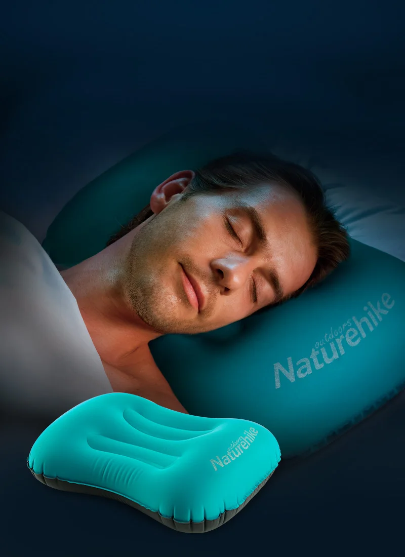 NatureHike Портативный открытый Пресс надувная подушка для путешествий самолет nap обеденный перерыв надувная подушка мягкая для шеи защитная крышка