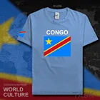 DR Congo мужские футболки 2017 майки национальная команда хлопок Футболка тренажерные залы Одежда Футболки страна Топы COD DRC DROC Congo-Kinsha