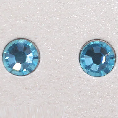 022 aquamarine Высококлассные Стразы Ss6 Ss10 Ss16 Ss20 Ss30 Ss40 хрустальные стразы роскошные камни и кристаллы стразы горячей фиксации для одежды - Цвет: 022 aquamarine