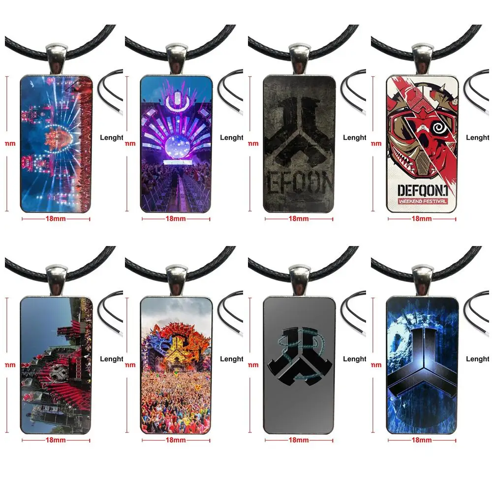 Defqon.1 логотип винтажное ювелирное изделие из нержавеющей стали цветной