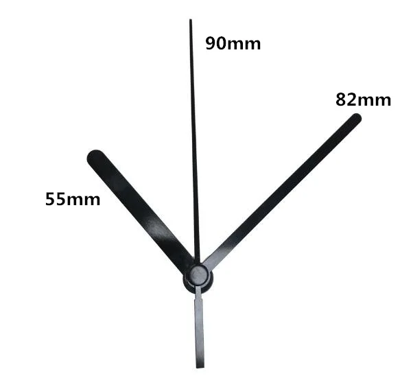 1 комплект бесшумные часы с цветными стрелками кварцевый фотомеханизм запасные