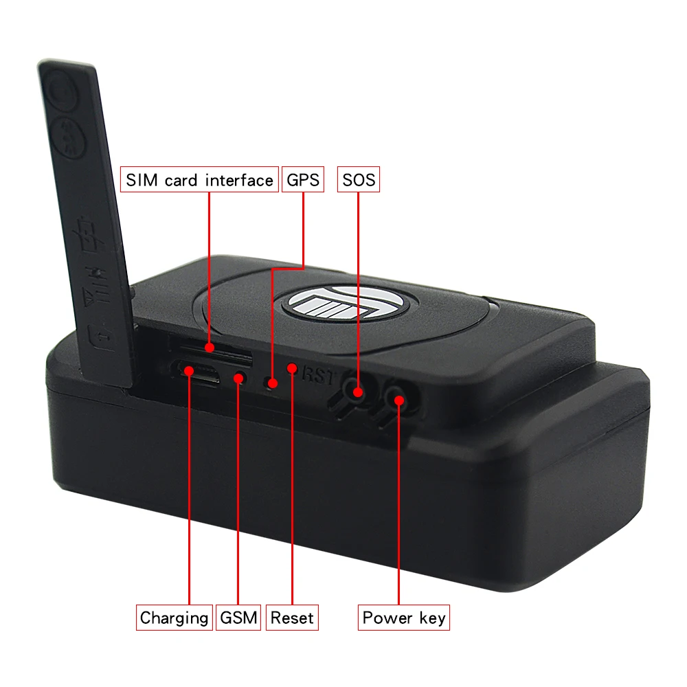 Мини GPS трекер 4400/6400 мАч TK202|GPS-трекеры| |