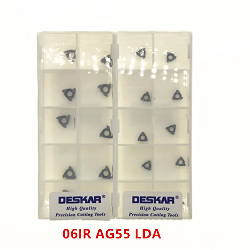 10P 06IR/08IR AG55 LDA/AG60 LDA Сменная вставка резьбонарезная вставка с ЧПУ карбидная вставка для P.M.K
