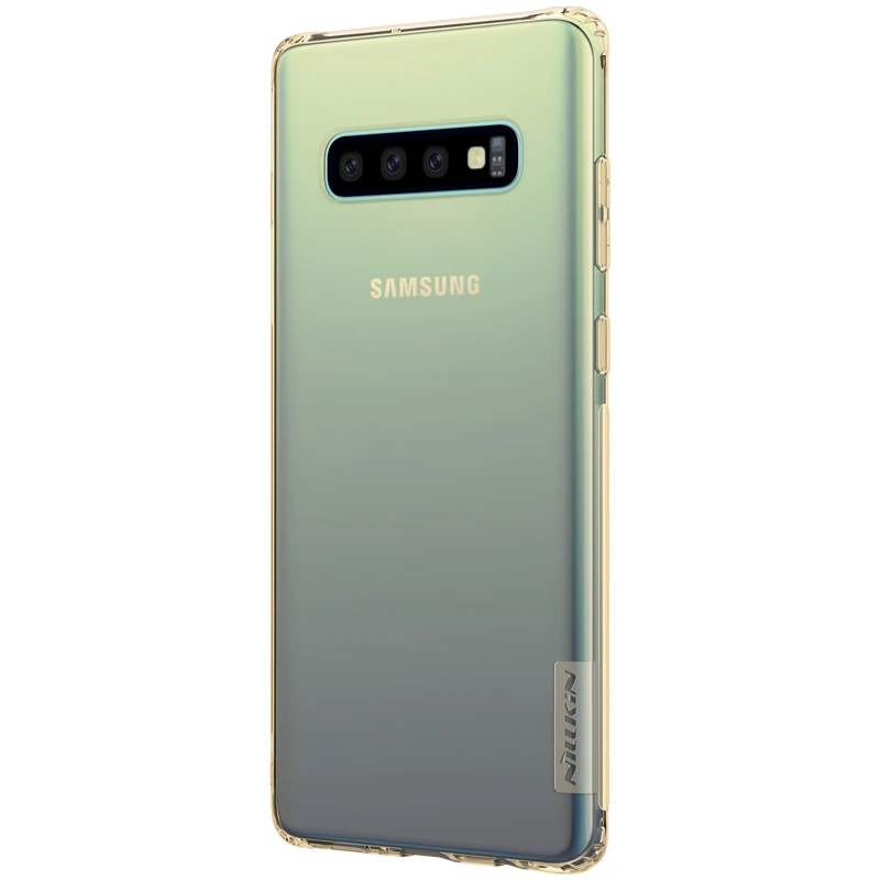 Ультратонкий силиконовый чехол Nillkin из ТПУ 0 6 мм для Samsung Galaxy S10 | Мобильные