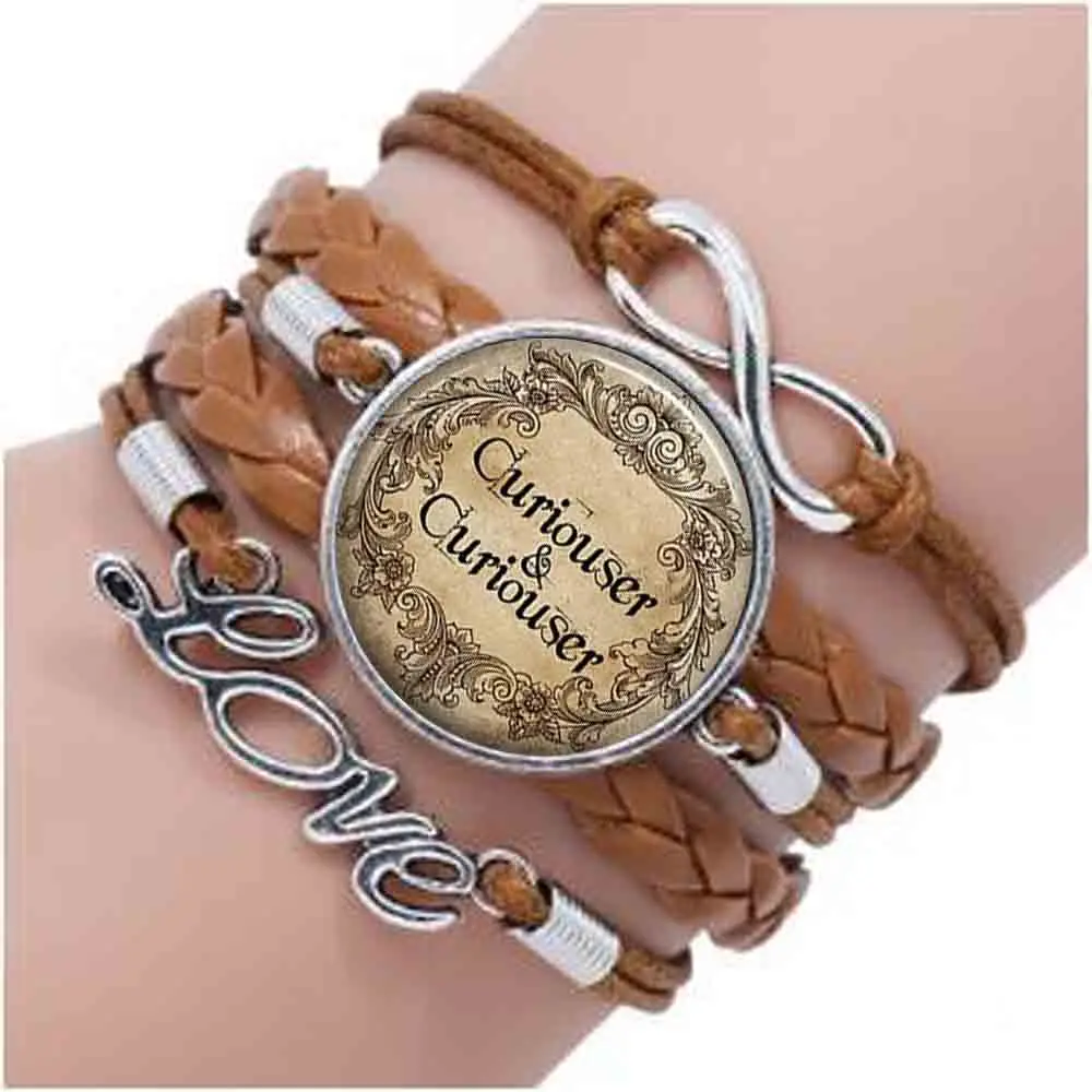 2017 I'm Not Crazy Cheshire Pendants Quote Alice In Wonderland Handmade Pendant necklace Glass Cabochon Jewelry Accessories | Украшения
