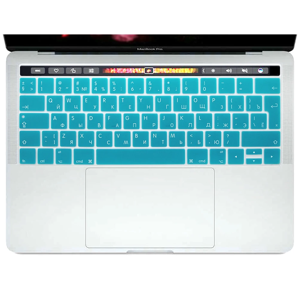 Защитный чехол для клавиатуры MacBook Pro 13 A1706 сенсорная панель 15 A1707 2016 силиконовый |