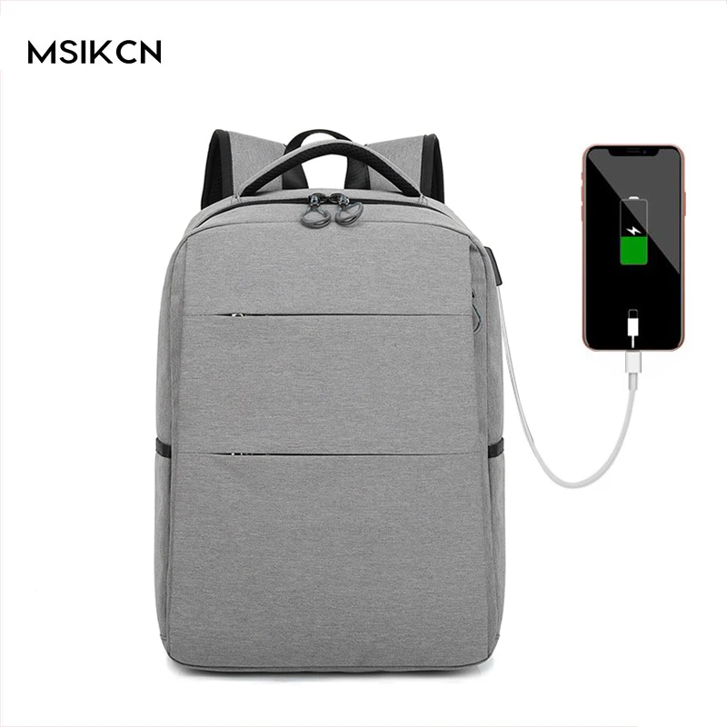MSIKCN2019 Новый Многофункциональный USB Для мужчин плечо рюкзак 15 6 дюймовый ноутбук