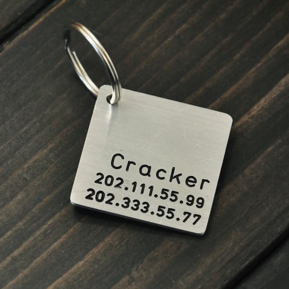 Персонализированная идентификационная бирка для домашних животных