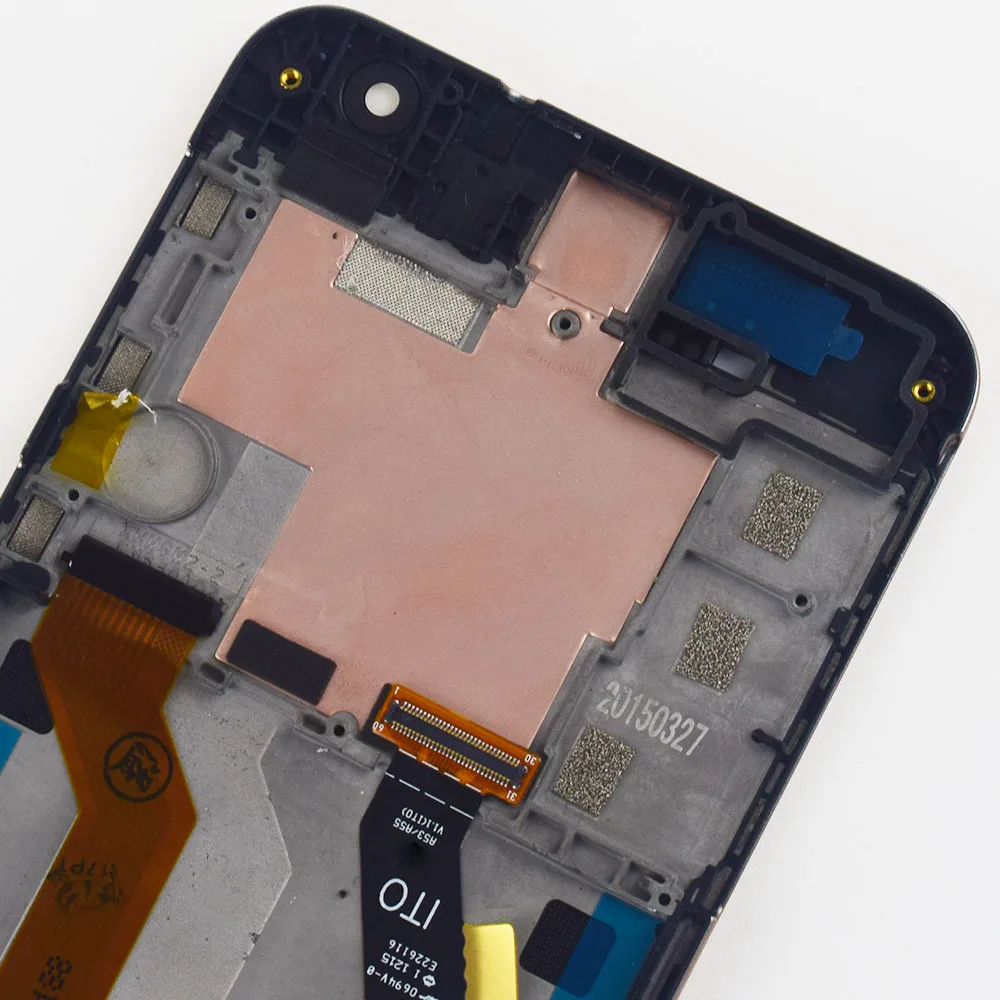 Для HTC One E9 + ЖК-дисплей рамка сенсорный экран дигитайзер сенсор стекло в сборе для