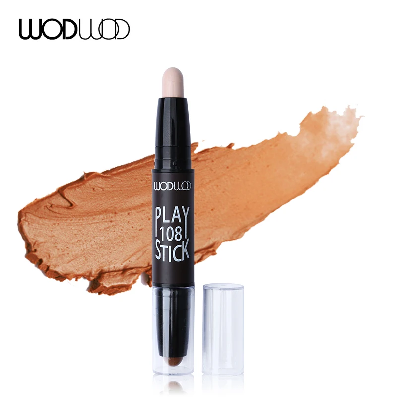 Wodwod бренд макияж крем для лица двухсторонний Контурный карандаш Bronzer