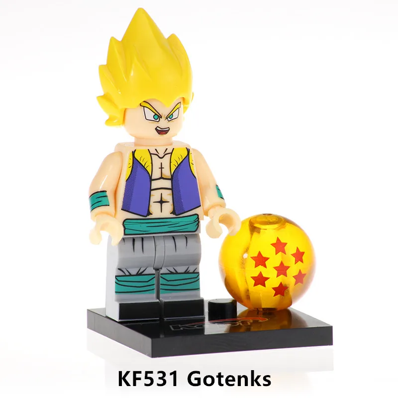 KF531 Without Box Один Dragon Ball Z сын Goku vegeta Recoom Raditz модель строительные блоки действие для Детский подарок игрушки KF6057 - Цвет: KF531 Without Box