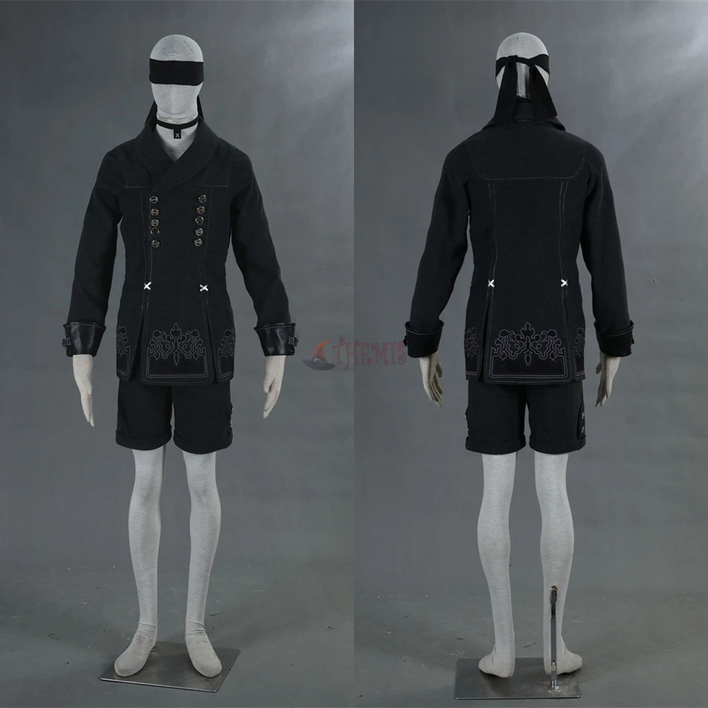 MMGG НИР автоматов 9S Костюмы для косплея YoRHa нет. 9 Тип Хеллоуина форма Для мужчин