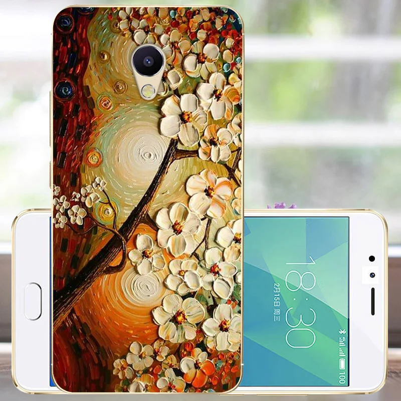 Мягкий ТПУ чехол MONAEVA для Meizu M5S Mini, силиконовый чехол с модным принтом для Meizu M5S, бампер из ТПУ для Meizu M 5S M5S Mini, чехол для телефона 5,2