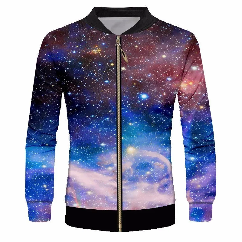 Мужская повседневная куртка OGKB Новая Модная приталенная с объемным рисунком