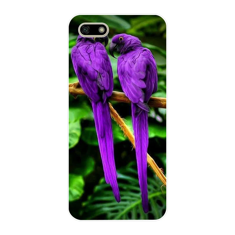 269H infinity on purple Soft Silicone Tpu Cover Case for huawei Honor 7a pro 7x play case | Мобильные телефоны и
