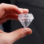 Прозрачный пластиковый чехол для украшения ногтей, с бриллиантами, для стразы, украшений, бусин, аксессуаров, 10 шт.