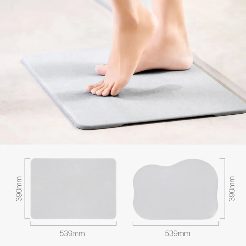 Youpin любит меня ковер для ванной комнаты поглощение воды диатомит материал легкая