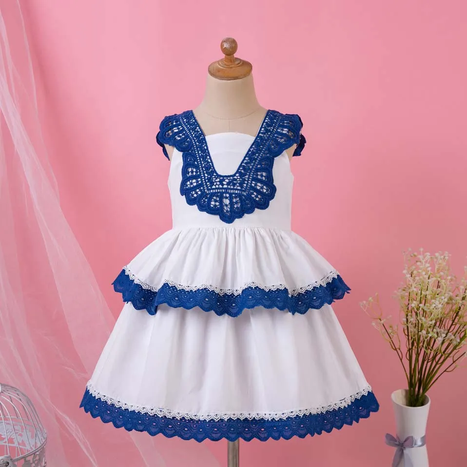 Pettigirl/Повседневные Многослойные сарафаны для маленьких девочек новая мода