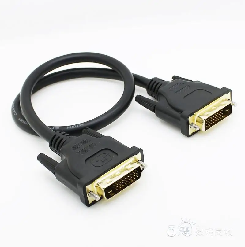 

DVI-D 13+1pin Digital Video Cable 45CM Short DVI Computer Monitor Cable