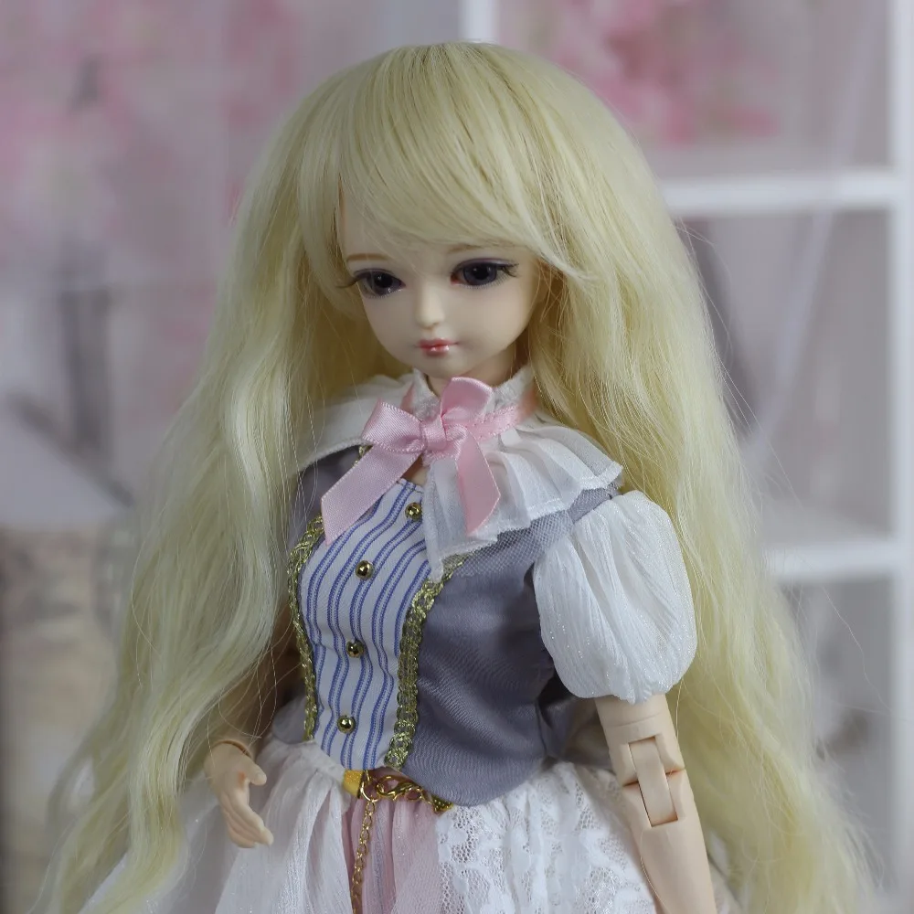 Forturn days только для 1/4 bjd 45 см смокинг для куклы розовое платье Лолита Принцесса костюм одежда Белое кружево