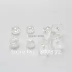 Прозрачные застежки для подгузников Kam T3, размер 16, крышка 10,7 мм, пластиковые полимерные застежки, 2000 наборов, прозрачные