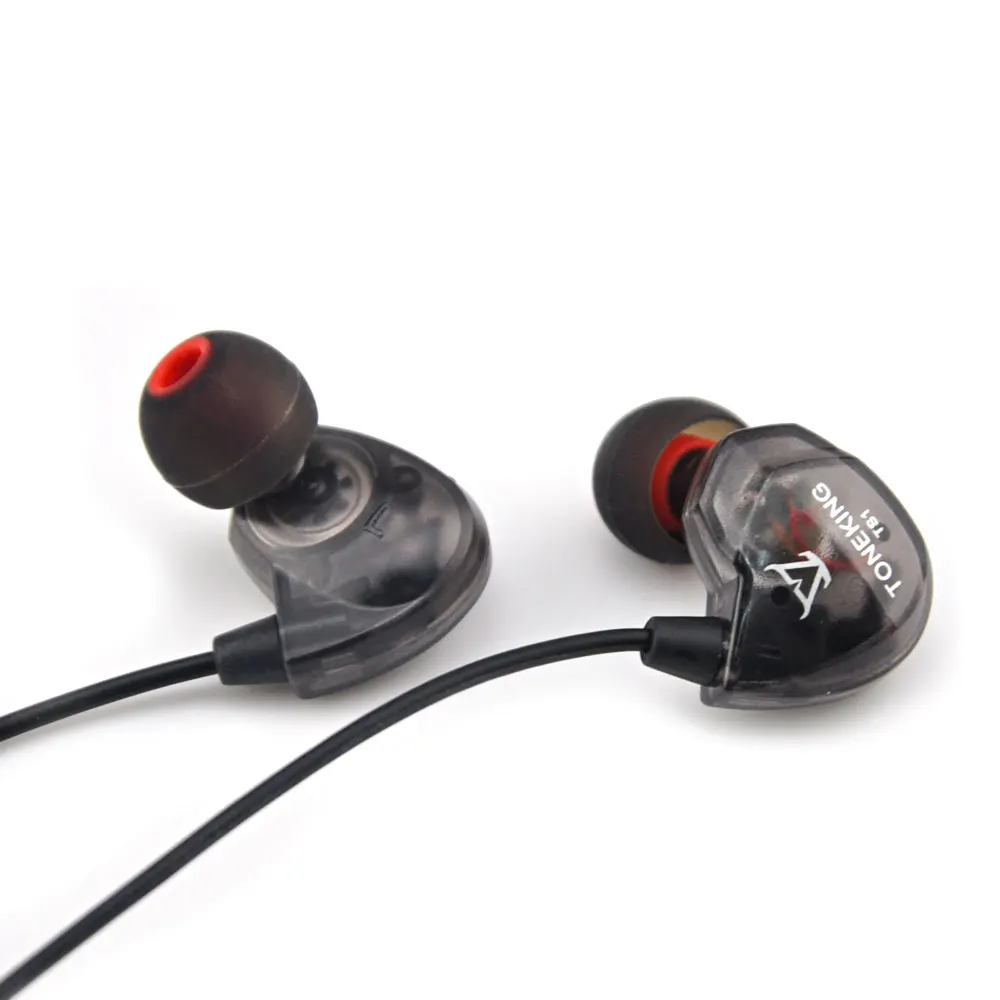 Toneking MusicMaker TS1 10 мм динамический супер бас HIFI наушники в ухо монитор DJ Спортивная гарнитура для iPhone Android Xiaomi