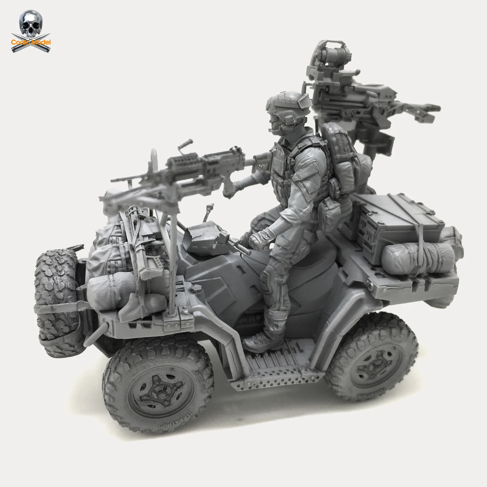 1/35 Смола KitsUS морские уплотнения и вездеходы(B набор) Смола Модель самособранный DXC-04