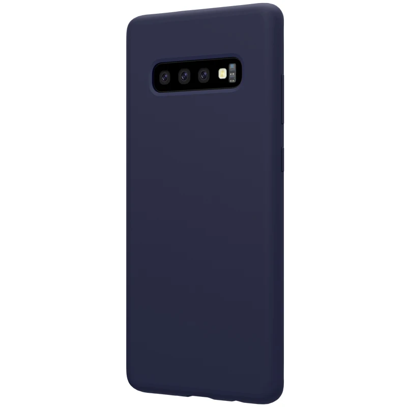 Чехол Nillkin Flex для Samsung Galaxy S10 + роскошный мягкий чехол-накладка из жидкого силикона