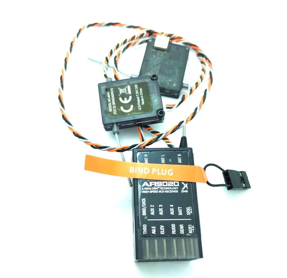 2pcs/lot AR9020 9CH 9-Channel Receiver rx DX7S DX18 DX10T DX8 DX9 SPMAR9020 RC Airplane | Parts &amp Accs