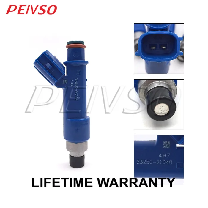 

4x 23209-21040 23250-21040 fuel injector for TOYOTA JP VITZ 05~10 RACTIS 05~16 IST 07~16 SIENTA 03~15 PORTE 2012 1.5L 1NZFE