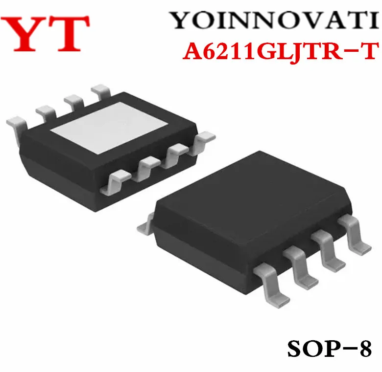  10pcs/lot A6211GLJTR-T A6211G 6211 A6211 8-SOIC  Best quality