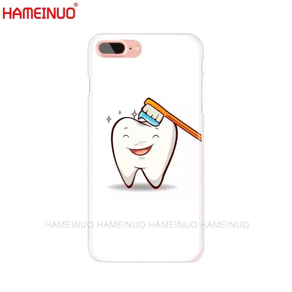 HAMEINUO Чехол для мобильного телефона с зубными коронами iphone X 8 7 6 4 фотосессия 5