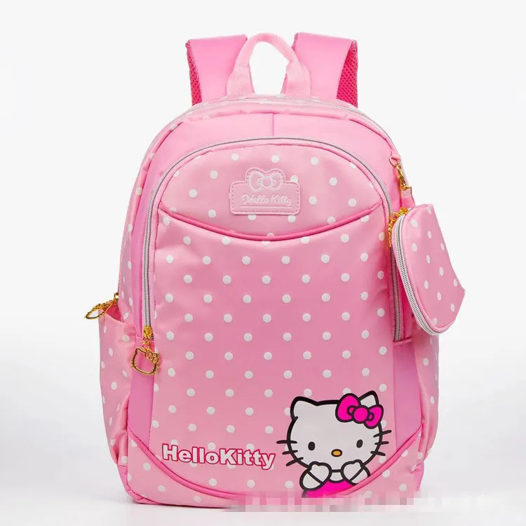 Вместительный уличный рюкзак для отдыха и путешествий Hello kitty сумка карандаш