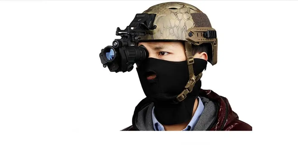 Лидер продаж! Камуфляж Охота ночного видения riflescope Монокуляр устройство ночного видения очки PVS-14 цифровой ИК осветитель