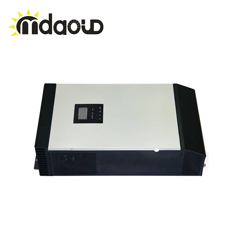 От сетки Гибридный солнечный инвертор 5kva 4000w DC 48V до 220V с солнечным зарядным