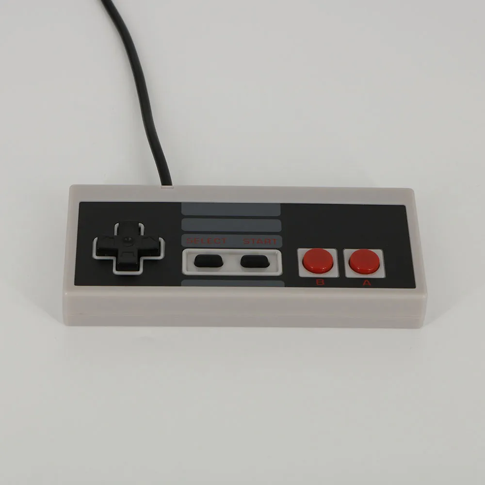10 шт./лот 8 бит игровой контроллер Джойстик для NAND для NES NTSC системная консоль классический стиль 6ft серый хост интерфейс не USB