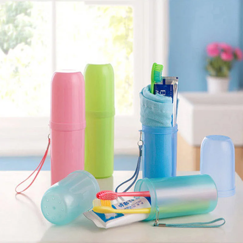 Аксессуары для путешествий милый портативный держатель зубной щетки Для
