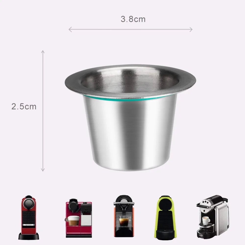 1 комплект кофейные фильтры для многократного использования кофейная капсула из