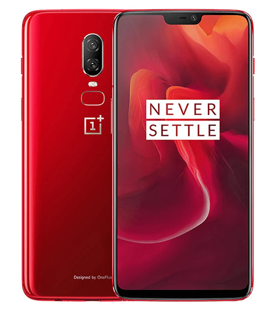 Полный Экран глобальной прошивки Oneplus 6 Android мобильный телефон 8 ГБ Оперативная