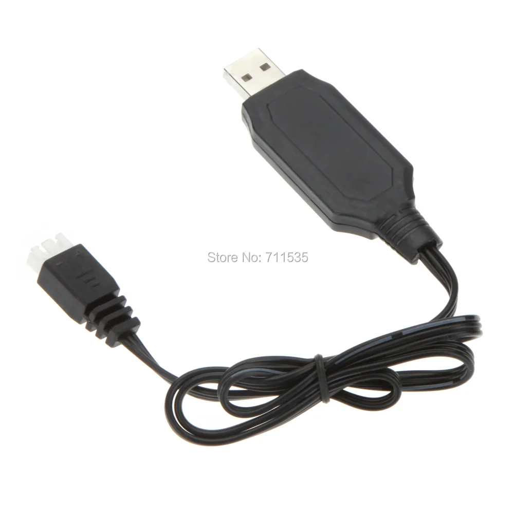USB кабель для зарядки аккумуляторов 7 4 В WLtoys V912 V913 V915 V262 V323 V333 V666 MJX F45 F49 F46 F39 T40C T23|7.4v